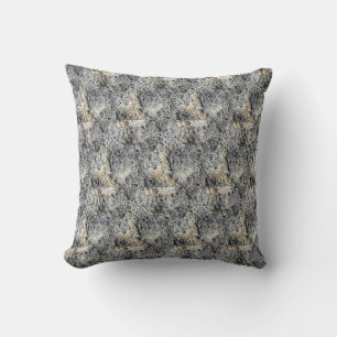 Coussin Pierre poreuse Motif facturé