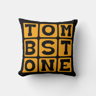 Coussin Pierre tombale, marquage de tombe