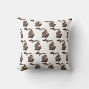 Coussin pierres de Petoskey