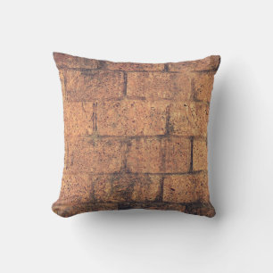 Coussin Pierres murales en briques d'architecture