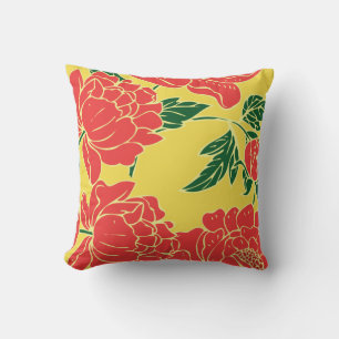 Coussin Pies rouges