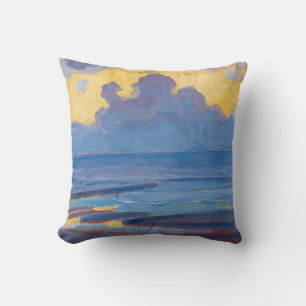 Coussin Piet Mondrian By the Sea Célèbre peinture