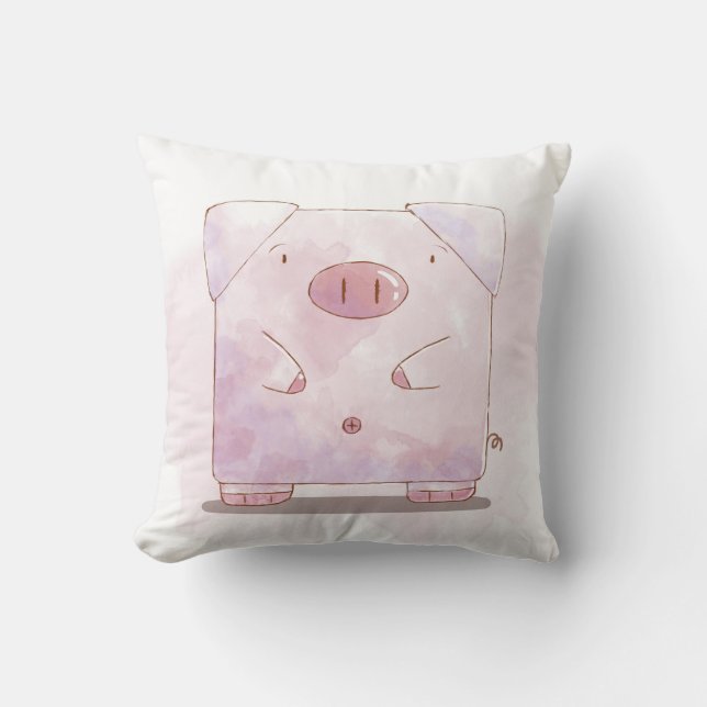 Coussin Piggie cutie (Recto)