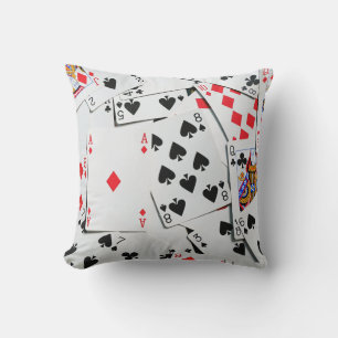Coussin Pile colorée de Poker Jouer des cartes