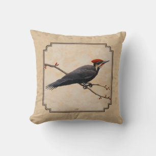 Coussin Pileated Woodpecker