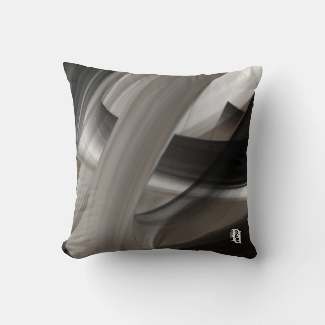 Coussin Pillow Abstract Interior Terra’s Tender Whisper (Recto)