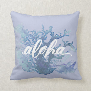 Coussin Pillow de jet Original Coral Art Peri 40 cm x 40 c