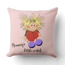 Pillow from the little witch series