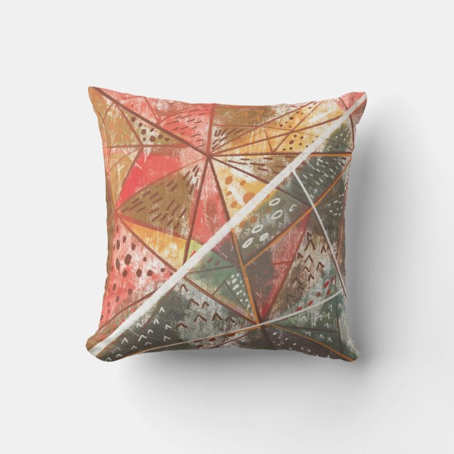 Coussin Pillow graphique géométrique (Recto)