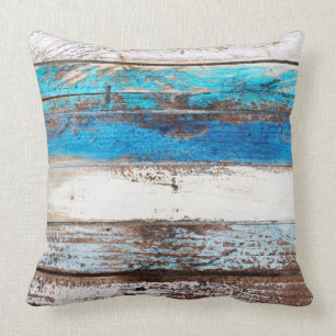 Coussin Pillow with driftwood pattern