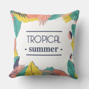 Coussin Pilote à lancer d'été TRopical