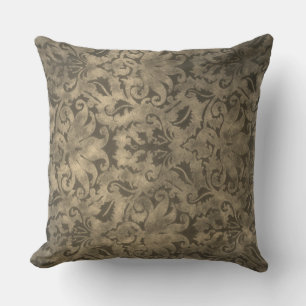 Coussin Pilote Brocade vintage