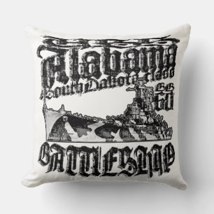 Coussin Pilote de cuirasse Alabama