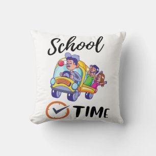 Coussin Pilote de lancement de l'heure à l'école