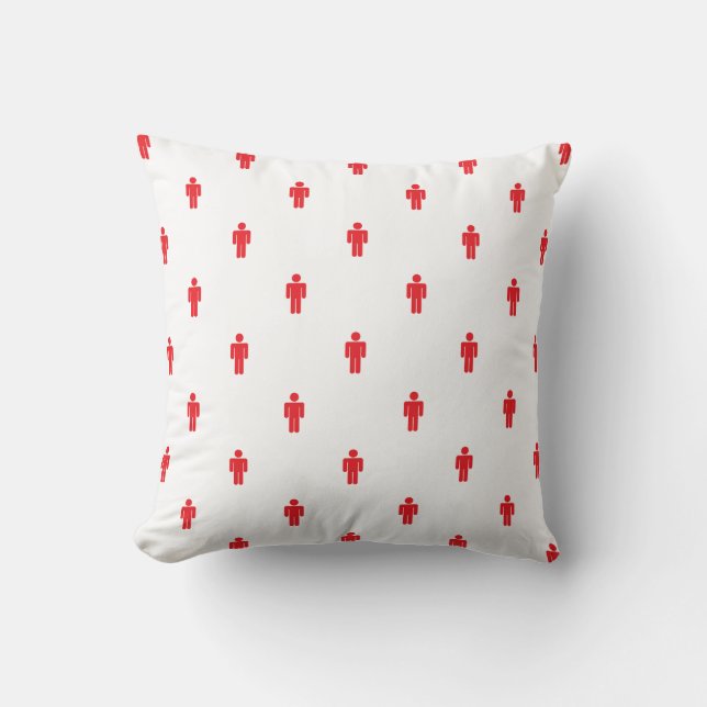 Coussin Pilote de lancement de l'homme des feux de circula (Recto)