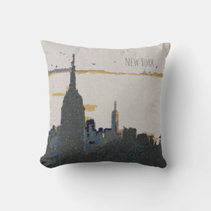 Coussin Pilote de lancement New York Skyline