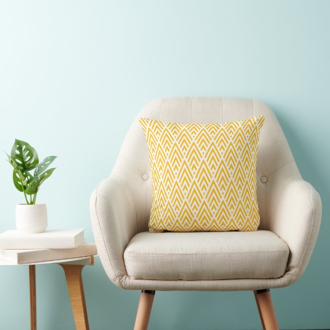 Coussin Pilote triangle motif (Chaise)