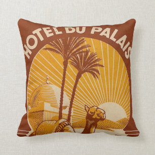 Coussin Pilote vintage Casablanca