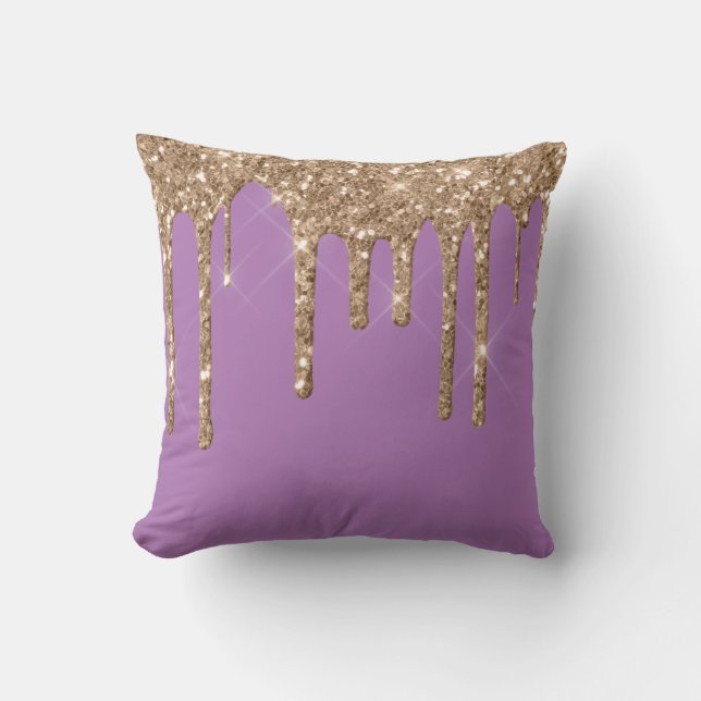 Coussin *~* Pilotes de la Parties scintillant d'or Pilotes (Recto)