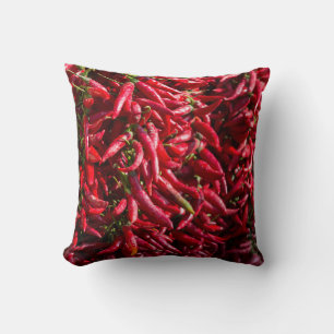 Coussin Piment Rouge Épicé Dans La Ville De Kalocsa