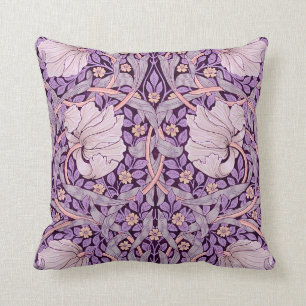 Coussin Pimpernel Purple, William Morris