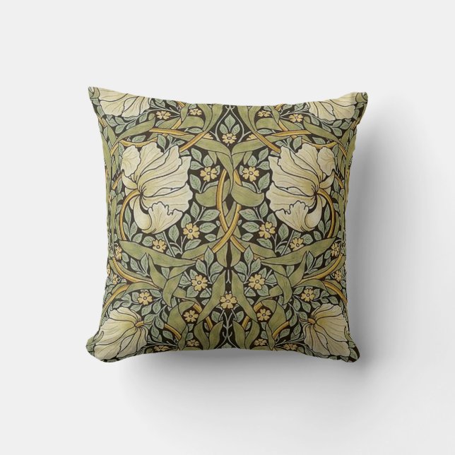Coussin Pimpernel William Morris (Recto)