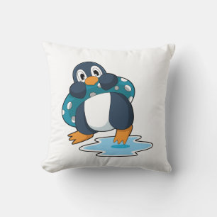 Coussin Pingouin avec Lifebuoy
