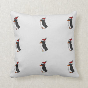 Coussin Pingouin de Noël