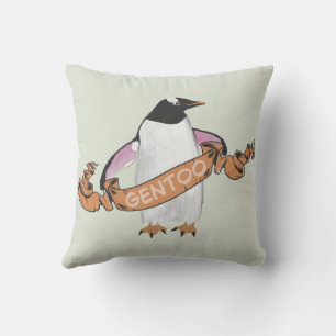 Coussin Pingouin Gentoo