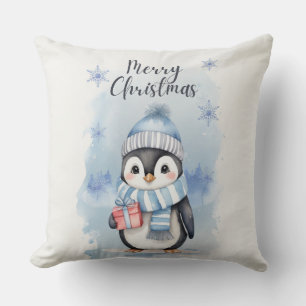Coussin "Pingouin mignon 2"