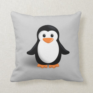 Coussin Pingouin mignon de bébé