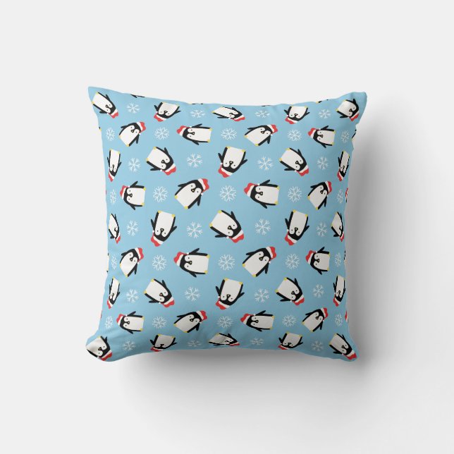 Coussin Pingouins (Recto)