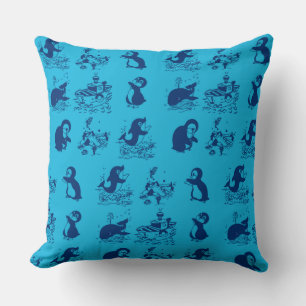 Coussin pingouins en Antarctique