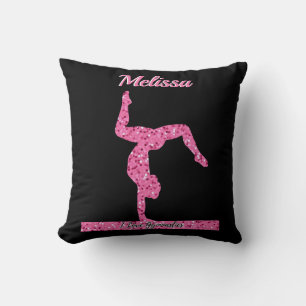 Coussin Pink Gymnastique Fille Éperche Balancier