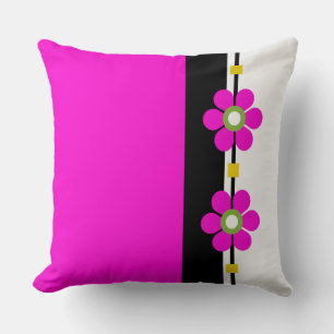 Coussin Pink Mid Century Moderne