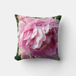 Coussin Pink Peony photo cottage ferme jardin fleuri