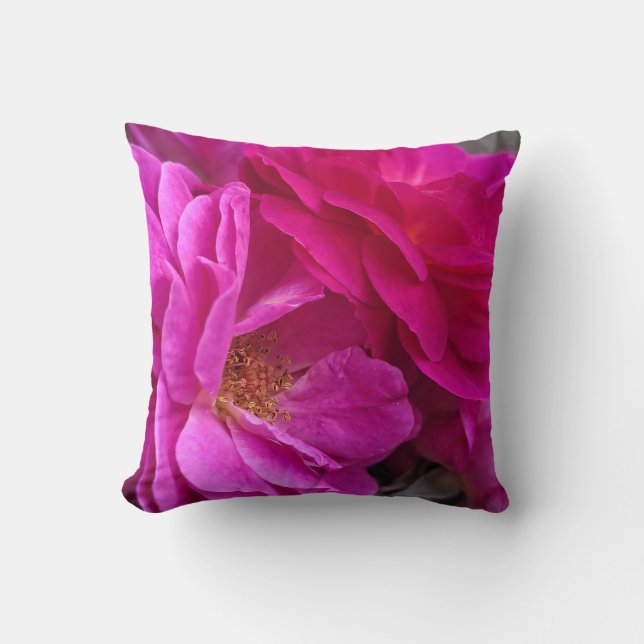 Coussin Pink Roses (Recto)