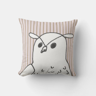 Coussin Pink Stripes Jote Bird Owd