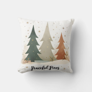 Coussin Pins Paisibles 2
