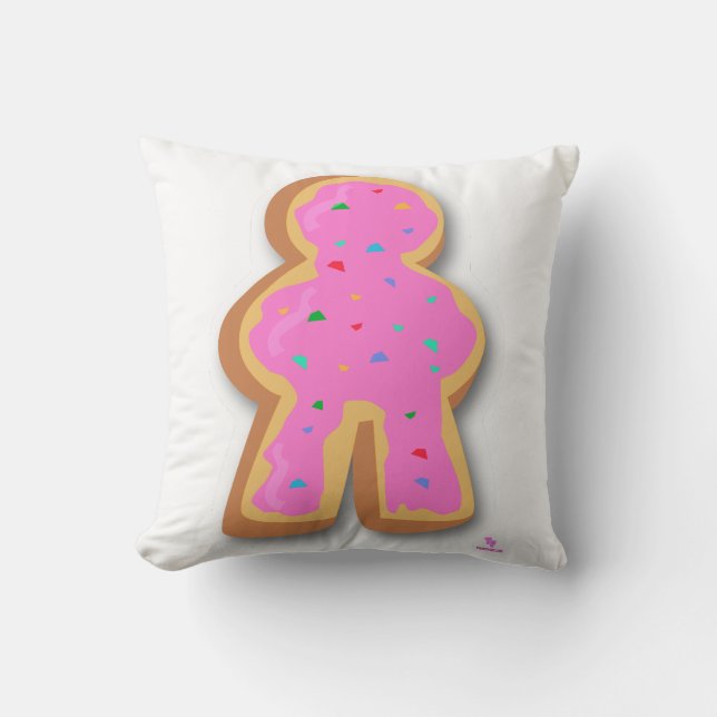 Coussin Pion Donut Amusement Jeu de Société Design Artisti (Recto)