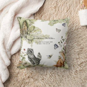 Coussin Pique-nique en forêt   Statistiques de naissance d