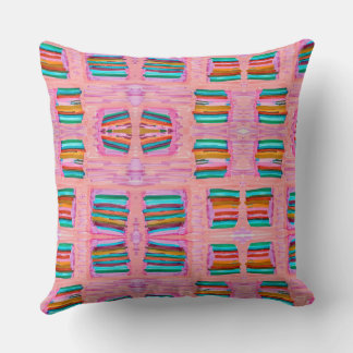 Coussin Pique-nique rose