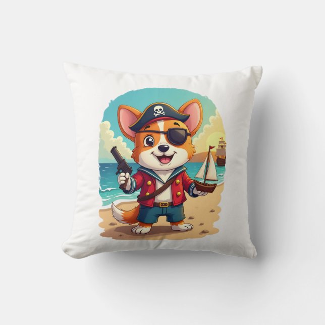 Coussin Pirate Berger Allemand (Recto)