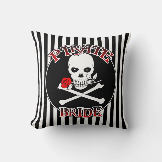 Coussin Pirate Bride Jeu d'oreiller (Recto)