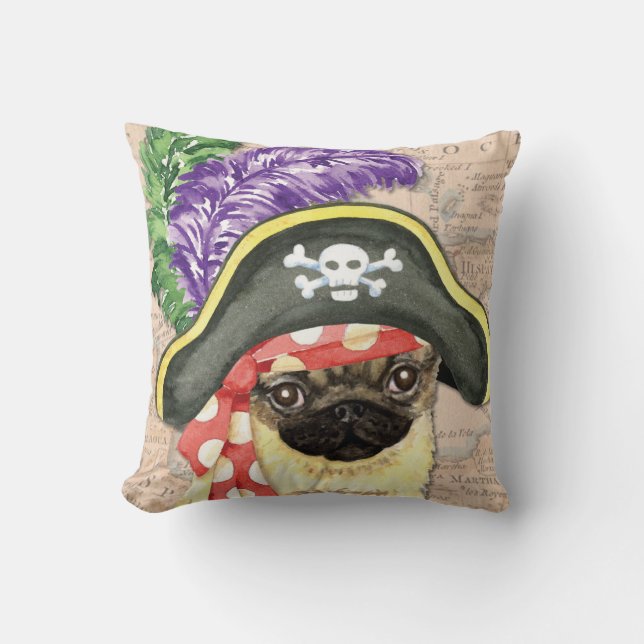 Coussin Pirate Carlin (Recto)