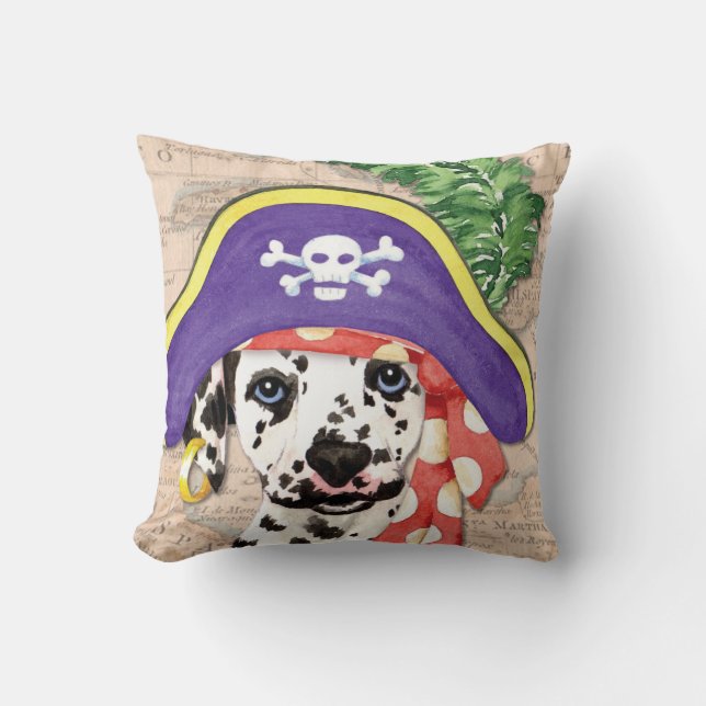 Coussin Pirate dalmate (Recto)