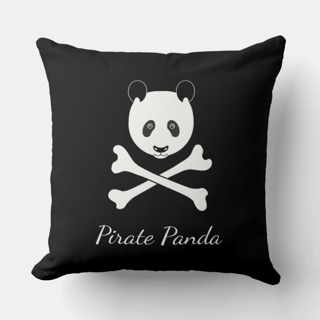 Coussin Pirate de Panda (Recto)