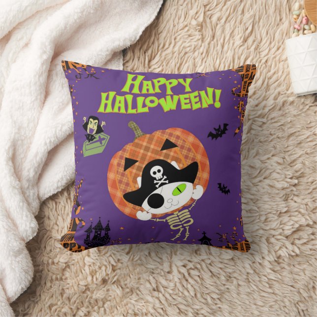 Coussin Pirate squelette (Couverture)