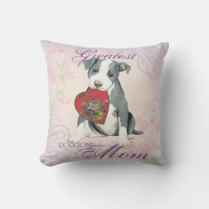 Coussin Pit Bull Heart