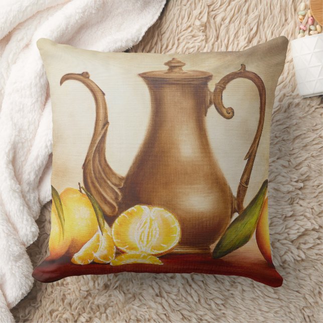 Coussin Pitcher avec Oranges (Couverture)